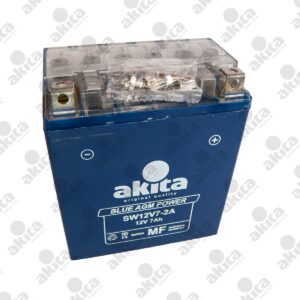 BATERIA AKITA AZUL (Cx10) AGM 12V7-2A