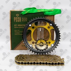 KIT ARRASTRE POSH CEPILL DORADO 428H-132