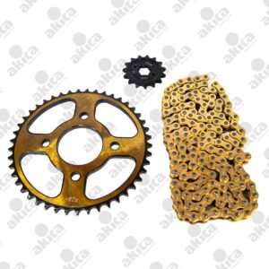 KIT ARRASTRE POSH CEPILL DORADO 428H-138